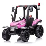 Mini Trator Elétrico 12V Rosa BW319RS - 1