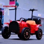 Mini Carro Elétrico Retrô 12V Vermelho BW322VM - 10