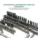 Jogo Oficina 172 Peças Com Maleta IWJO178M - 4