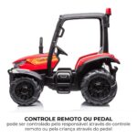 Mini Trator Elétrico 12V Vermelho BW319VM - 7