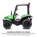 Mini Trator Elétrico 12V Verde BW319VD - 7