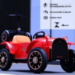 Mini Carro Elétrico Retrô 12V Vermelho BW322VM - 9