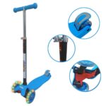 Patinete Infantil 3 Rodas Com Altura Regulável Azul BW011AZ - 1