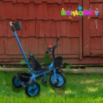 Triciclo Infantil Com Empurrador Azul BW311AZ - 10