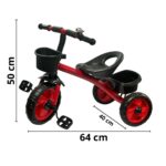 Triciclo Infantil Vermelho BW308VM - 2