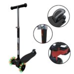 Patinete Infantil 3 Rodas Com Altura Regulável Preto BW011PT - 1