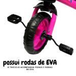 Triciclo Infantil Rosa BW308RS - 5