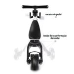 Bicicleta Equilíbrio Infantil 3 Em 1 Branco BW312BR - 5