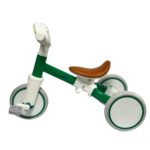 Bicicleta Equilíbrio Infantil 2 Em 1 Branco E Verde BW310VD - 6