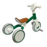 Bicicleta Equilíbrio Infantil 2 Em 1 Branco E Verde BW310VD - 8