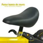 Bicicleta Equilíbrio Infantil 3 Em 1 Amarelo BW312AM - 8