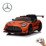 Mini Carro Elétrico 12V Mercedes Benz GT3 Licenciado Laranja BW313LR - 1