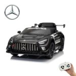 Mini Carro Elétrico 12V Mercedes Benz GT3 Licenciado Preto BW313PT - 1