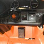 Mini Carro Elétrico 12V Mercedes Benz GT3 Licenciado Laranja BW313LR - 6