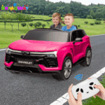 Mini Carro Elétrico Rosa 24V Chevrolet  Blazer SS EV BW379RS - 3