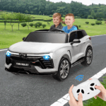 Mini Carro Elétrico Branco 24V Chevrolet  Blazer SS EV BW379BR - 3