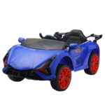 Mini Carro Elétrico 12V Com Controle Remoto Azul Importway - BW373AZ - 1