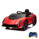 Mini Carro Elétrico 12V Lamborghini Autêntica Vermelho Importway - BW378VM - 1