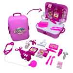 KIT Médico Infantil Rosa Importway BW161RS - 1