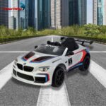 Mini Carro Elétrico 12V BMW M6GT3 Branco Importway - BW366BR - 10