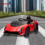 Mini Carro Elétrico 12V Lamborghini Autêntica Vermelho Importway - BW378VM - 10