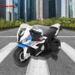 Mini Moto Elétrica Branca 12V BMW S1000RR Importway - BW365BR - 10