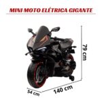 Mini Moto Elétrica 24V Preto Importway BW367PT - 2