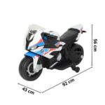 Mini Moto Elétrica Branca 12V BMW S1000RR Importway - BW365BR - 2