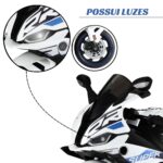 Mini Moto Elétrica 24V Branca Importway BW385BR - 3