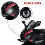 Mini Moto Elétrica Preto 24V Importway BW385PT - 3