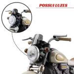 Motocicleta Recarregável 6V Marrom BW374MR - 3