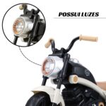 Mini Moto Elétrica 6V Bege Importway BW369BG - 3