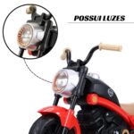 Mini Moto Elétrica 6V Vermelho Importway BW369VM - 3