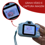 Câmera Infantil Digital Azul Importway BW169AZ - 3
