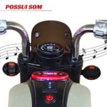 Motocicleta Recarregável 6V Marrom BW374MR - 4