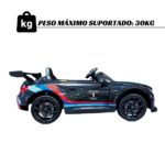Mini Carro Elétrico 12V BMW M6GT3 Preto Importway - BW366PT - 4