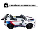 Mini Carro Elétrico 12V BMW M6GT3 Branco Importway - BW366BR - 4