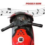 Mini Moto Elétrica Vermelho 12V BMW S1000RR Importway - BW365VM - 4