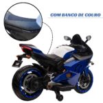 Mini Moto Elétrica 24V Azul Importway BW367AZ - 5