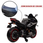 Mini Moto Elétrica 24V Preto Importway BW367PT - 5