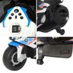 Mini Moto Elétrica Branca 12V BMW S1000RR Importway - BW365BR - 5