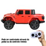 Mini Caminhonete Elétrica Jeep Gladiator Rubicon 4X4 12V Vermelho - BW272VM - 5
