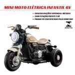 Motocicleta Recarregável 6V Marrom BW374MR - 6