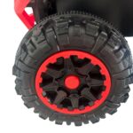 Quadriciclo Elétrico 6V Com Empurrador E Cobertura Vermelho Importway BW375VM - 6