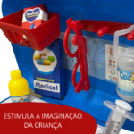KIT Médico Infantil Azul Importway BW161AZ - 6