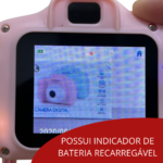 Câmera Infantil Digital Rosa Importway BW169RS - 7