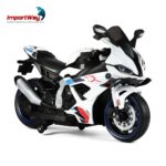Mini Moto Elétrica 24V Branca Importway BW385BR - 9