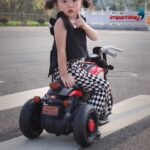 Motocicleta Recarregável  6V Vermelho BW374VM - 9