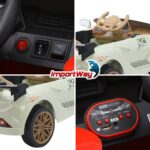 Mini Carro Elétrico 12V Com Controle Remoto Verde Importway - BW373VD - 9