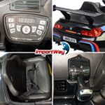 Mini Carro Elétrico 12V BMW M6GT3 Preto Importway - BW366PT - 9